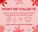 Collecte de protections hygiéniques